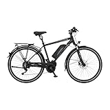 Fischer E-Bike Trekking, VIATOR ETH 1861 Elektrofahrrad für Herren, RH 50 cm, Mittelmotor 80 Nm, 48...