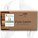 rooted.® Das Original Palo Santo - Indianisches [RÄUCHERHOLZ] aus Peru - Heiliges Holz -100%...