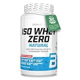 BioTechUSA Iso Whey Zero Natural Protein-Pulver | 80% Protein | Natürlich aromatisiert | Glutenfrei...