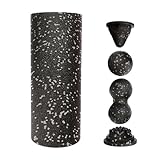 Übungsschaum-Roller-Set für Beine, rutschfestes Radmassagegerät, Fitness-Zubehör für...