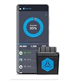 Professionelles Elektronisches Fahrtenbuch von FLEETIZE, Finanzamtkonform, OBD2 GPS Tracker mit EU...