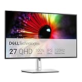 Dell U2724D UltraSharp 27 Zoll QHD (2560x1440) Monitor, 120Hz, IPS Black, 5ms, 98% DCI-P3, 2X USB-C,...