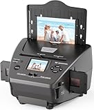 Film- und Fotoscanner mit 6,1 cm (2,4 Zoll) LCD-Display, konvertiert 135 Folien mit 35 mm / 135...