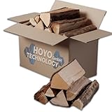 Premium Kaminholz 30 kg Eiche - 33 cm Scheite - Ideal für Kamin, Grill, Ofen & Feuerstelle -...