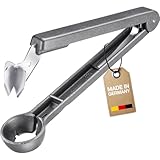 Westmark Pflaumenentsteiner Steinex Black Edition – Entkerner für Pflaumen & Zwetschgen –...