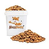 Mandeln mit Haut 3,5kg – naturbelassene ganze Mandelkerne | ungesalzen, ungeröstet & vegan |...