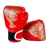 Boxhandschuhe Kinder,Sports 6oz Boxhandschuhe Jungen Mädchen,Boxing Training Sparring...