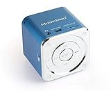 Technaxx Mini Musicman 3W Azul Tragbarer Lautsprecher (1-Weg, 3 W, 150-18000 Hz, 4 Ohm, 10%...