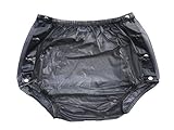 Haian Inkontinenzhose für Erwachsene, Kunststoff, mit Druckknöpfen, Größe L, durchsichtiges...