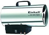 Einhell 2330920 Heißluftgenerator HGG 200 Niro Vario (Propangasbetrieben, max. 20 kW,...