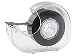 TimeTex Magnet-Streifen-Abroller - selbstklebend - 19 mm x 3 m - Magnetband im praktischen Spender -...