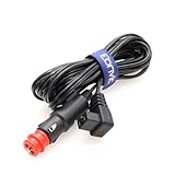 Eonvic 12V/24V Autokühlschrank Stromversorgungskabel Zigarettenanzünder Stecker Auto...