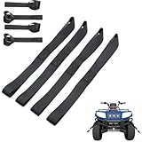 Weiche Spanngurte zur Sicherung der Ladung für ATV, UTV, Motorrad, Ratschenspanngurte mit 272 kg...