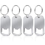 Caianwin 4 Stück Flaschenöffner Schlüsselanhänger Bottle Opener Bieröffner schlüsselanhänger...