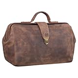 STILORD 'Percy' Arzttasche Leder Vintage Arztkoffer Doktortasche Business Handtasche Hausbesuch...