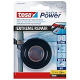 tesa extra Power Extreme Repair Reparaturband - Selbstverschweißendes Reparaturband aus Silikon zum...