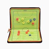 Futsal-Coaching-Board, Fußball-Taktiktafel Magnetisch, mit Wasserbasiertem Stift, Langlebig und...