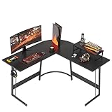 CubiCubi Gaming Tisch Eckschreibtisch 120 x 120 cm, Schreibtisch L Form für Gaming, Ecktisch...
