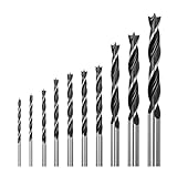 10 Stück Holzspiralbohrer, Holzbohrer Set Holzspiralbohrer Professional Ø 3/4/5/6/7/8/9/10/11/12...
