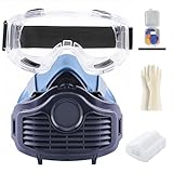 Gasmaske Vollmaske,Vollmaske Atemschutzmaske Staub Survival Nuklear und Chemie mit...