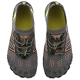 TEHAUX Wasserschuhe Herren Damen Barfußschuhe Leicht rutschfest Atmungsaktiv Schnelltrocknend...