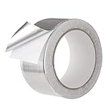 Générique Aluminium-Klebeband für silberfarbene wasserdichte Leitungen, industrielles Band,...