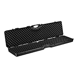 Wiltec Waffenkoffer 138 x 34 x 13,5 cm für Langwaffen, Gewehrkoffer mit Rasterschaumstoff für...