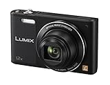 Panasonic LUMIX DMC-SZ10EG-K Style-Kompakt Digitalkamera (12x opt. Zoom, 2,7 Zoll LCD-Display um...