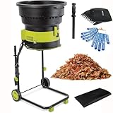 HäCksler Garten MesserhäCksler Fur Dicke äSte，2500,GartenhäCksler Elektrisch，Wartungsarm...