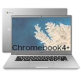 Samsung Chromebook 4+ - Laptop 64GB, 4GB RAM, Silver Titan, Platinum-Titan