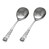 GRÄWE Sahnelöffel 2er Set Rosendekor