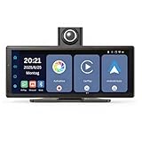 Elebest CarPlay 1026 – 10,26 Zoll Navigationsgerät mit kabellosem CarPlay & Android Auto, 4K...