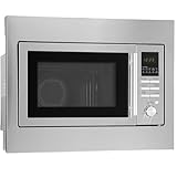 Bomann Einbaumikrowelle mit Grill und Heißluft | 60cm | 900W Mikrowelle | 1100W Grill | 2500W...