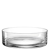 LEONARDO HOME Novara Deko Schale aus Glas, spülmaschinengeeignete, multifunktionale, flache...