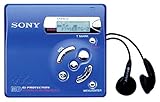 Sony MZ-R501/L tragbarer MiniDisc-Rekorder blau