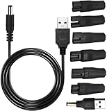 RUNCCI-YUN 5V USB Netzkabel Kabel Rasierer Ladegerät Ersatz-Netzteil-Ladegerät...