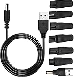 RUNCCI-YUN 5V USB Netzkabel Kabel Rasierer Ladegerät Ersatz-Netzteil-Ladegerät für alle Arten von...