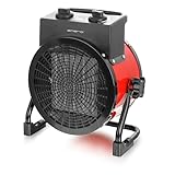 EMERIO - Power Heizlüfter 3000 Watt - Keramik Heizstrahler - Turbo Elektroheizgebläse mit...