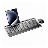 Cuifati Combo für Drahtlose Tastatur und Maus, Stille Ergonomische Tastatur und Maus in Voller...