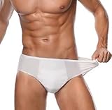 MIEGUIWOR 5 Stück Herren Einmal Slip aus Baumwolle,Herren Einmal Unterhosen für...