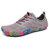 SAGUARO Barfußschuhe Damen Barfussschuhe Frauen Barfuss Schuhe Outdoor Zehenschuhe rutschfest...