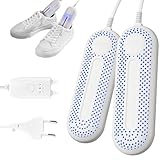 KQWVZ Schuhtrockner Elektrisch, Stiefeltrockner, Shoe Dryer mit Timer, Schuhtrockner Antibakteriell,...