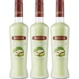 Roner Pistazie Likör crema Italien inkl. FeinWert E-Book (3 x 0.7 l)