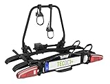 EUFAB 11650 Fahrradträger TECDC1+, Heckträger für 2 E-Bikes, 60 kg Nutzlast, abklappbar...