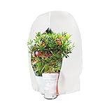 Kimgull 1 Stück Winterschutz für Pflanzen Frostschutz Schutzhülle Winterschutz Kübelpflanzensack...