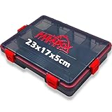 Paradox Fishing wasserdichte Köderboxen I S 23x17,5x5cm I Angelbox Köderbox Angeln Angelkoffer...