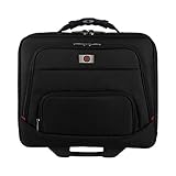 WENGER Spheria Trolley Laptop-Tasche, Notebook bis 16 Zoll, Tabletfach bis 10 Zoll, Aktentasche zum...