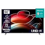 Hisense 50E6KT 127cm (50 Zoll) Fernseher, 4K UHD, LED, Smart TV, HDR, Dolby Vision, Triple Tuner...