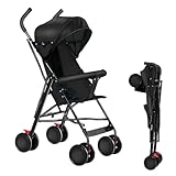 MLYIQI Buggy, kompakter Kinderwagen, 0-4 Jahre, leicht und handlich, mit einer Hand faltbar,...