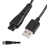 JiaHeHe USB-Ladekabel für Rasierer und Bartschneider, 5V-Ladegerät kompatibel mit...